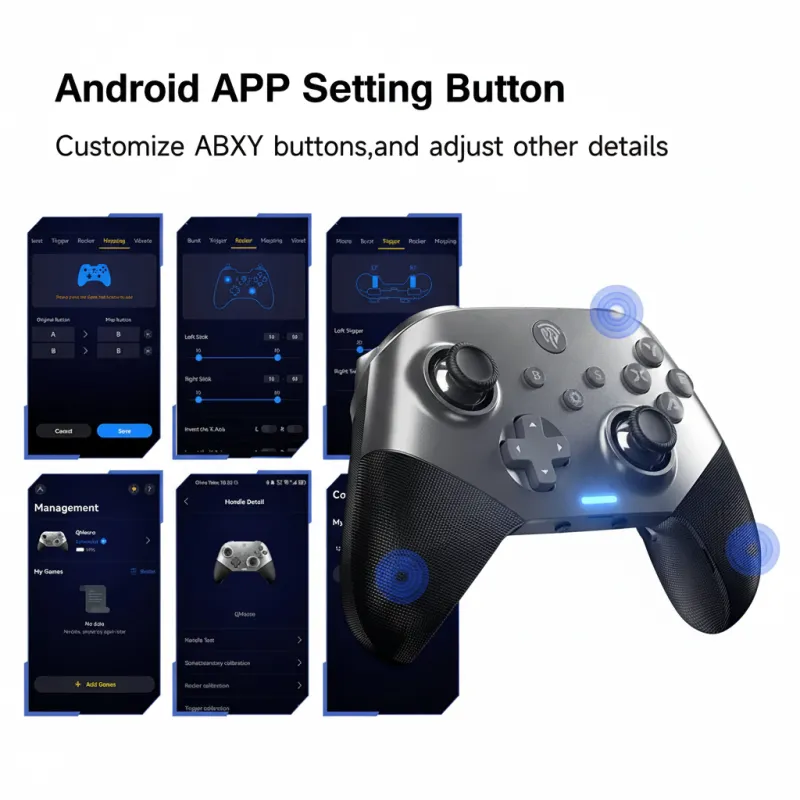 EasySMX X10 Tri-Mode Wireless with Mechanical Buttons Controller