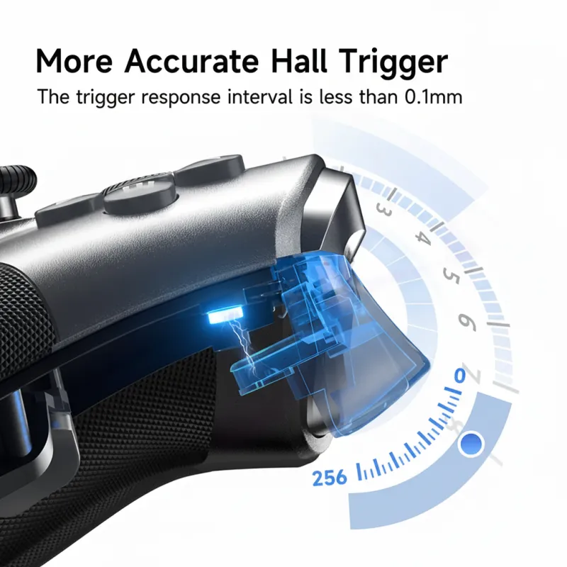 EasySMX X10 Tri-Mode Wireless with Mechanical Buttons Controller