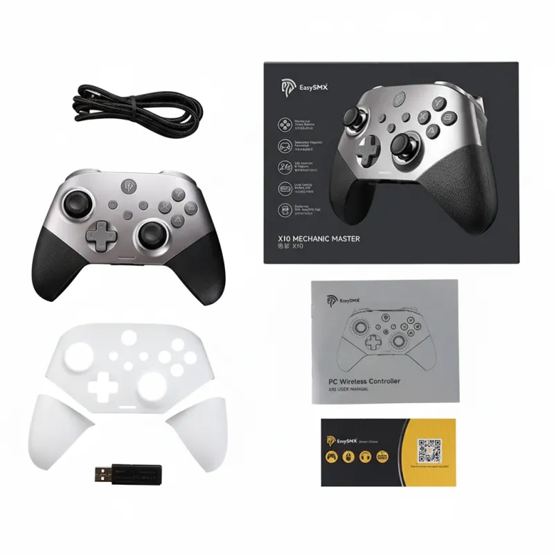 EasySMX X10 Tri-Mode Wireless with Mechanical Buttons Controller