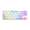 Furycube G87 Hot-swappable Mechanical RGB Keyboard (Black Panda Mute Switch)