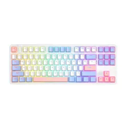 Furycube G87 Hot-swappable Mechanical RGB Keyboard (Black Panda Mute Switch)