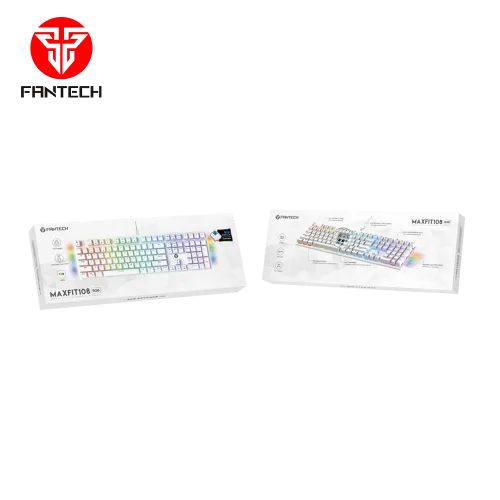 Fantech Maxfit108 Mk855 Rgb Mechanical Keyboard