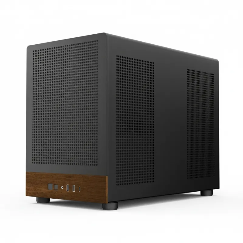 Gamdias ATHENA M4M WOOD mATX Mini Tower Gaming Casing