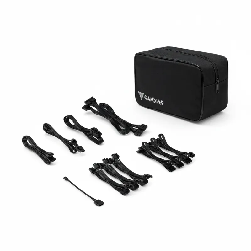 Gamdias HELIOS P2-1000G 1000W ATX 3.1 & PCIE 5.1 80+ Gold Full Modular Power Supply