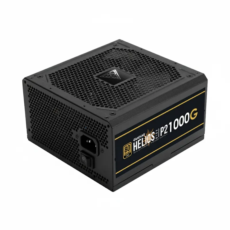 Gamdias HELIOS P2-1000G 1000W ATX 3.1 & PCIE 5.1 80+ Gold Full Modular Power Supply