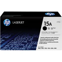 HP 15A Black Original LaserJet Toner Cartridge (For LJ P1200)