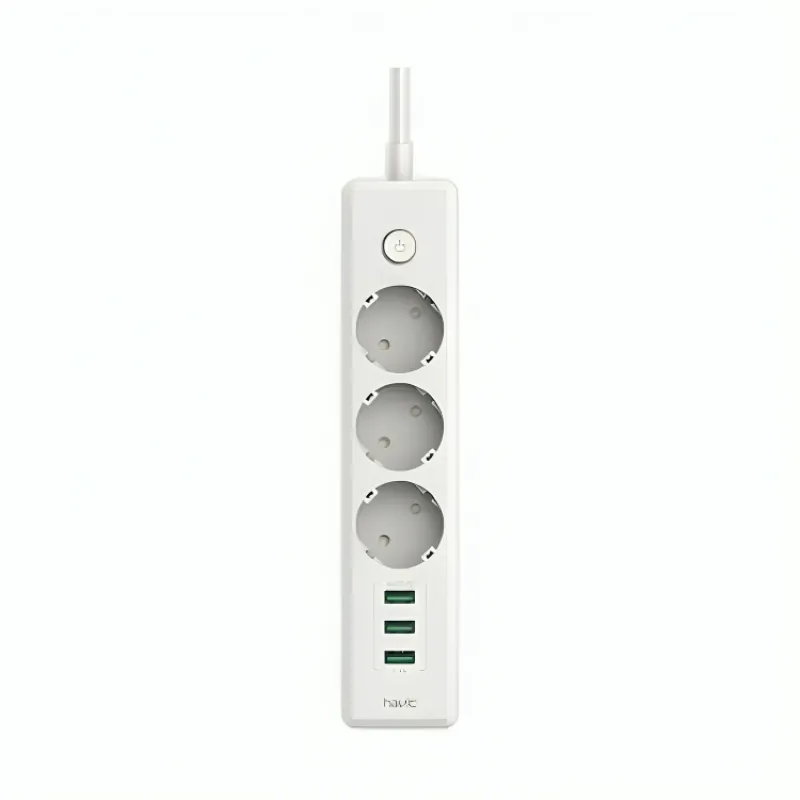 Havit HV-SP8813 3AC Slot+3 USB Switch Power Strip