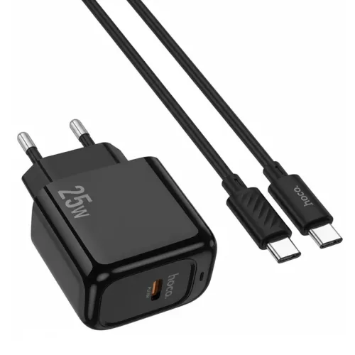 Hoco CS53A Surplus PD25W Adapter With Type-C to Type-C Cable