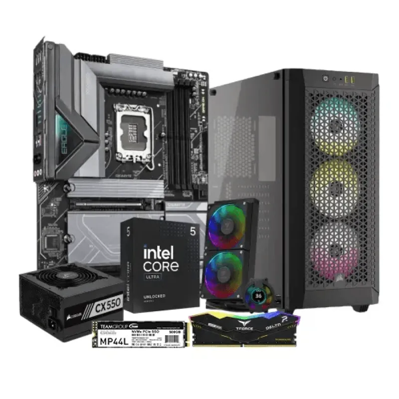 Intel Core Ultra 5 245K Gaming Desktop PC