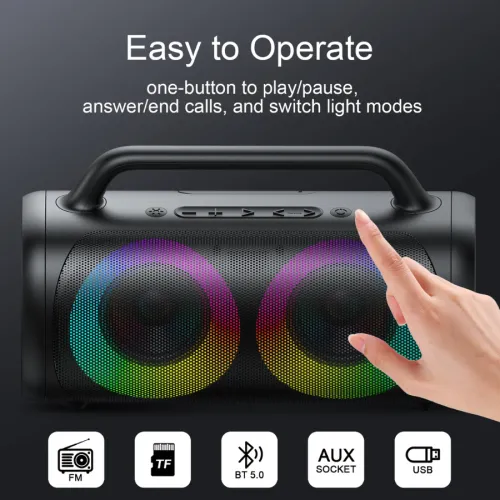 Joyroom JR-MW02 RGB Bluetooth Speaker