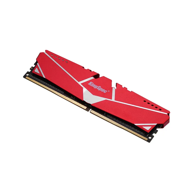 Kingspec 8GB 3200MHz DDR4 Heatsink Red Desktop RAM