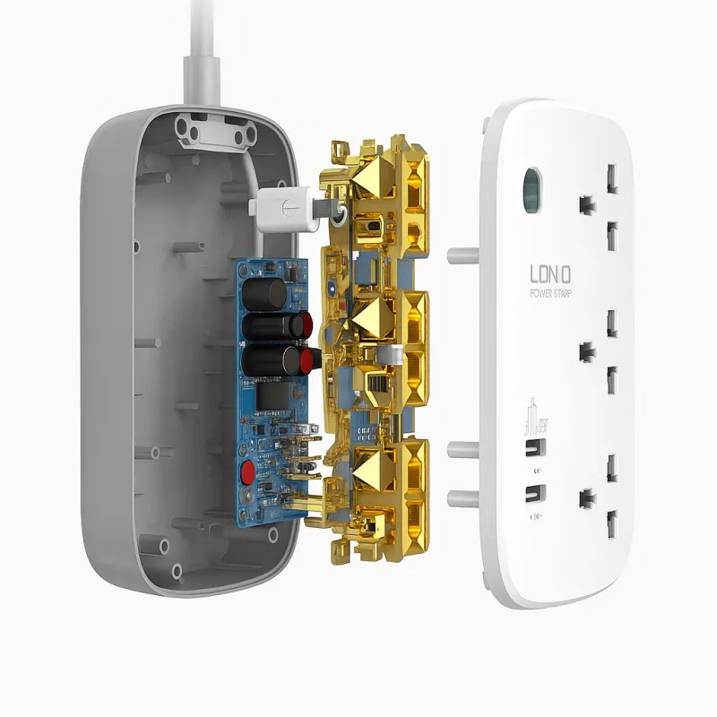 LDNIO SC3416 3 Sockets Universal Power Strip