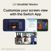 LG 34U650A-B 34" 100Hz UltraWide WQHD IPS Curved Monitor