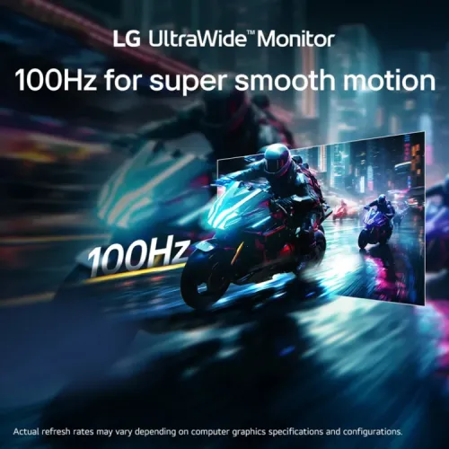 LG 34U650A-B 34" 100Hz UltraWide WQHD IPS Curved Monitor