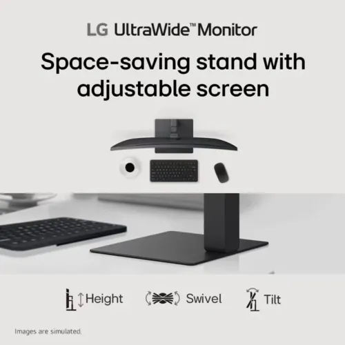 LG 34U650A-B 34" 100Hz UltraWide WQHD IPS Curved Monitor