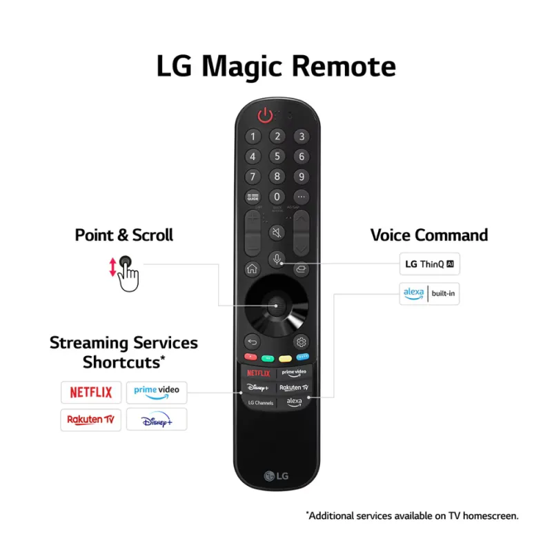 LG UR80 50 Inch 4K UHD Smart LED TV