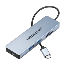 Lemorele TC18 5-in-1 HDMI/USB/SD/TF USB Type-C Hub Lemorele TC18 5-in-1 HDMI/USB/SD/TF USB Type-C Hub