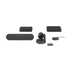 Logitech Rally System Video Conferencing Cam Set (6 Pcs Set/Audio Coverage 10 Feet)
