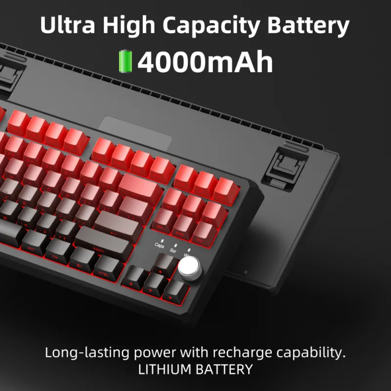 MAGEGEE SKY87 Tri-mode Side Printed Mechanical Keyboard