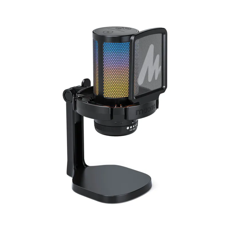 MAONO DGM20 GamerWave Condenser USB Gaming RGB Microphone