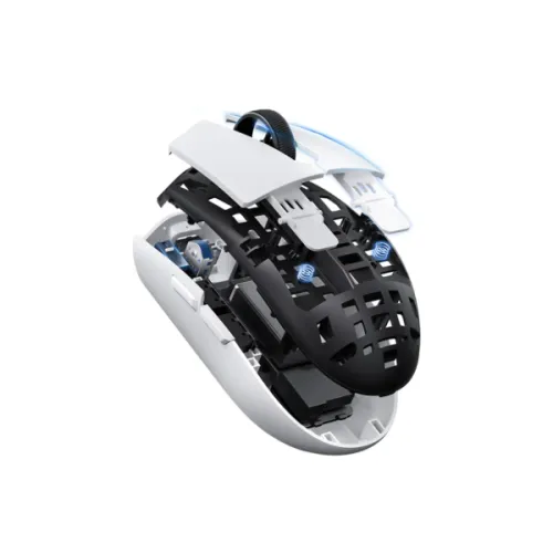 MCHOSE G3 Ultra Dual 8K High-Performance Tri-Mode Wireless Gaming Mouse, White