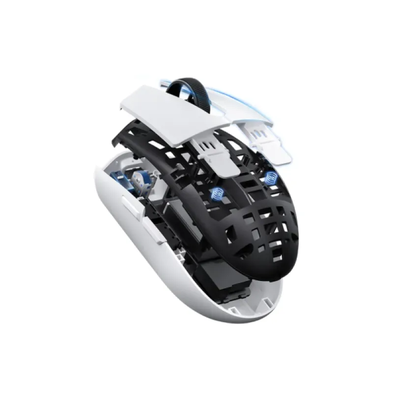 MCHOSE G3 Ultra Dual 8K High-Performance Tri-Mode Wireless Gaming Mouse, White MCHOSE G3 Ultra Dual 8K High-Performance Tri-Mode Wireless Gaming Mouse, White