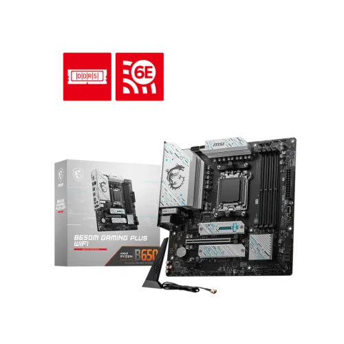 MSI B650M GAMING PLUS WIFI AM5 Motherboard