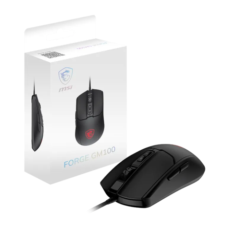 MSI FORGE GM100 RGB Gaming Mouse