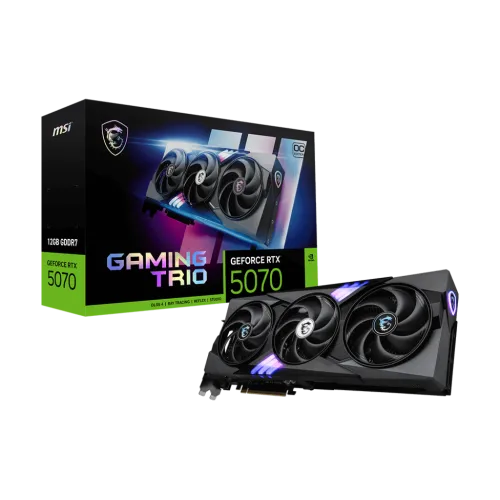 MSI GeForce RTX 5070 12G GAMING TRIO OC GDDR7 Graphics Card