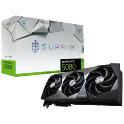 MSI GeForce RTX 5080 16G SUPRIM SOC 16GB GDDR7 Graphics Card