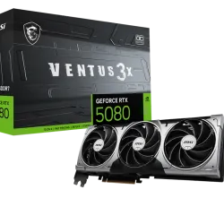 MSI GeForce RTX 5080 16G VENTUS 3X OC 16GB GDDR7 Graphics Card