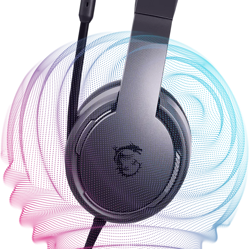 MSI IMMERSE GH40 ENC Wired Headphone
