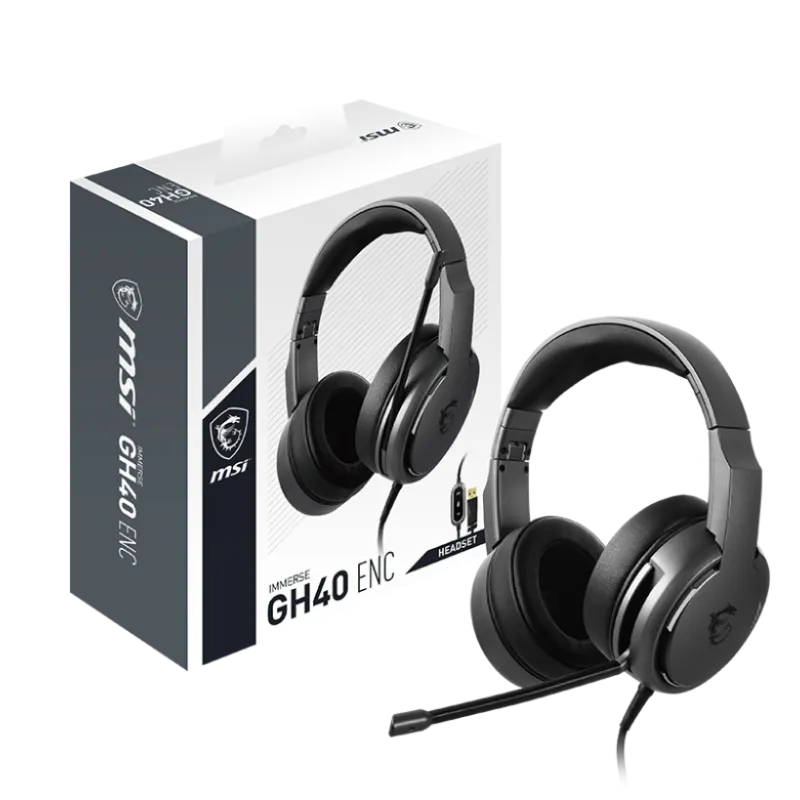 MSI IMMERSE GH40 ENC Wired Headphone