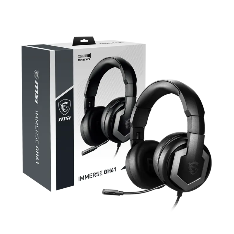 MSI IMMERSE GH61 Wired Gaming Headphone