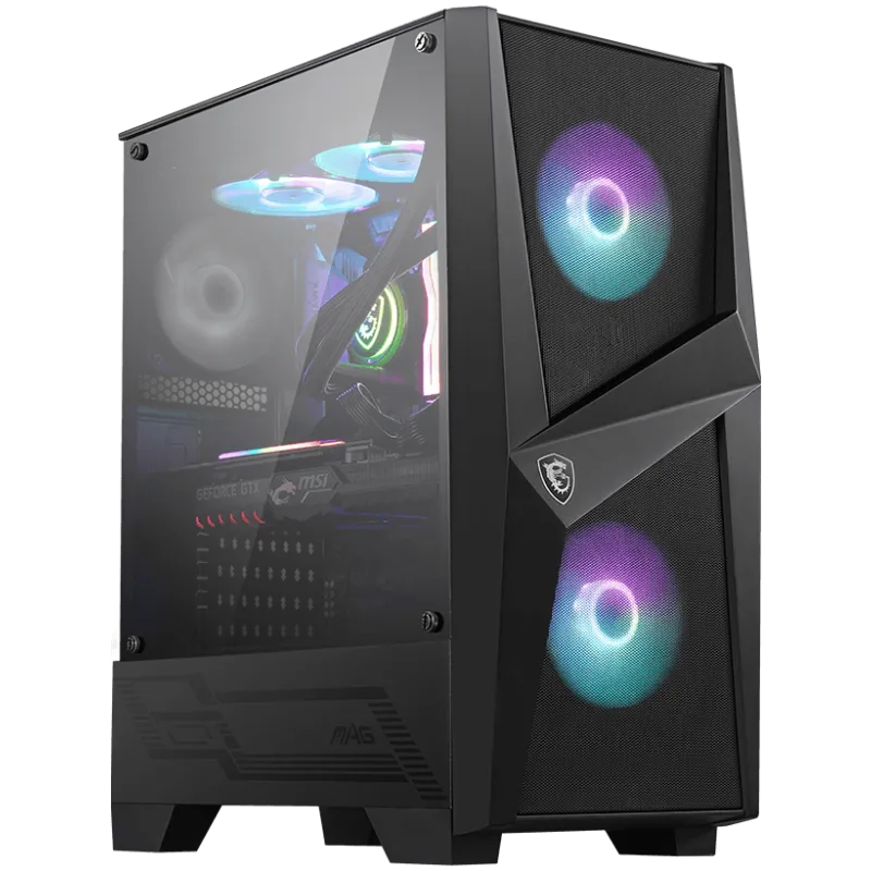 MSI MAG FORGE 100R Mid-Tower Gaming Case