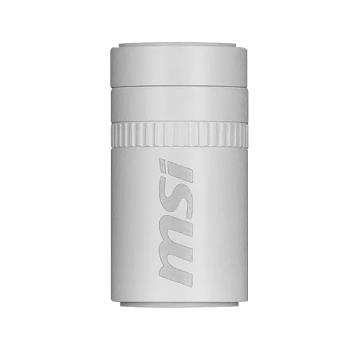 MSI MAG PANO M100R PZ White Micro-ATX Tower Gaming Case
