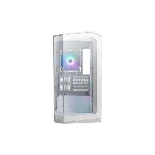 MSI MAG PANO M100R PZ White Micro-ATX Tower Gaming Case