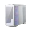 MSI MAG PANO M100R PZ White Micro-ATX Tower Gaming Case