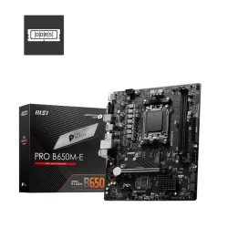 MSI PRO B650M-E AM5 mATX Motherboard