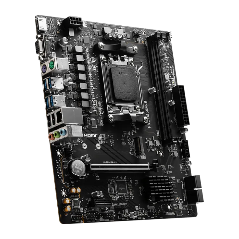 MSI PRO B650M-E AM5 mATX Motherboard