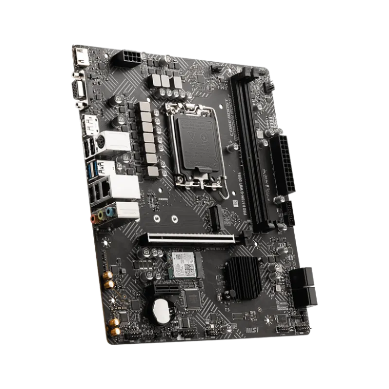 MSI PRO H610M-G WIFI DDR4 m-ATX Motherboard