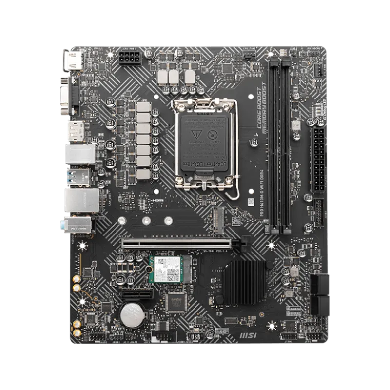 MSI PRO H610M-G WIFI DDR4 m-ATX Motherboard