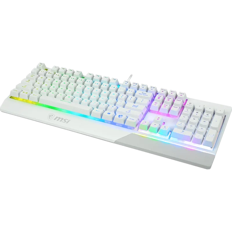 MSI VIGOR GK30 WHITE Wired RGB Gaming Keyboard