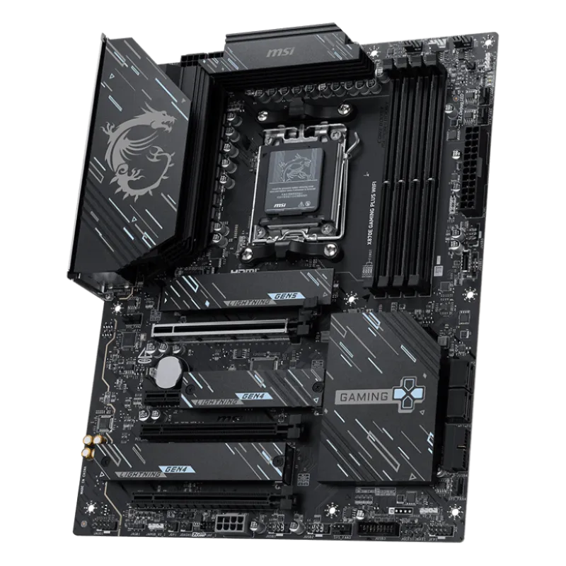 MSI X870E GAMING PLUS WIFI AM5 ATX Motherboard