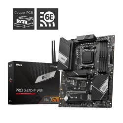 MSI PRO X670-P WIFI DDR5 AMD AM5 ATX Motherboard