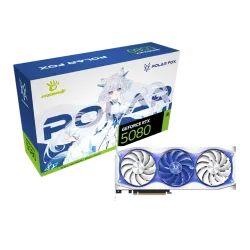 Manli Polar Fox GeForce RTX 5080 OC 16GB GDDR7 Graphics Card