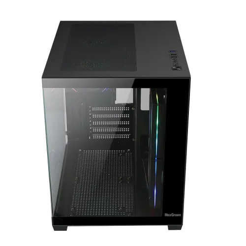 MaxGreen DarkWave F5 Mid-Tower M-ATX Gaming Case