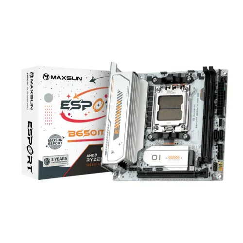 Maxsun MS-eSport B650ITX WIFI ICE AM5 Motherboard