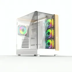 Monarch Aqua X7 ARGB ATX Gaming Case White