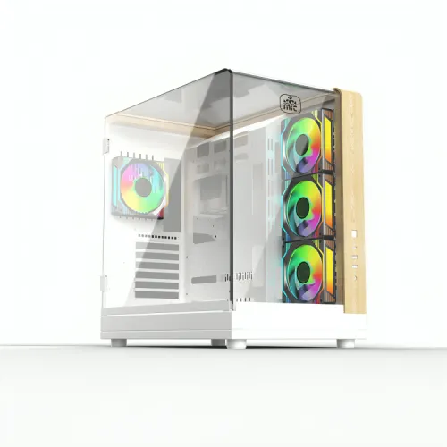 Monarch Aqua X7 ARGB ATX Gaming Case White